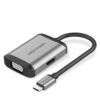 Vention Type-C to HDMI/VGA/USB3.0/PD Converter 0.15M Gray Metal Type – TFAHB