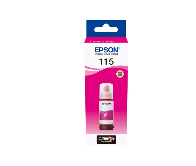Epson 115 Magenta Ink Cartridge 70ml - for L8160, L8180 - Model No: C13T07D34A