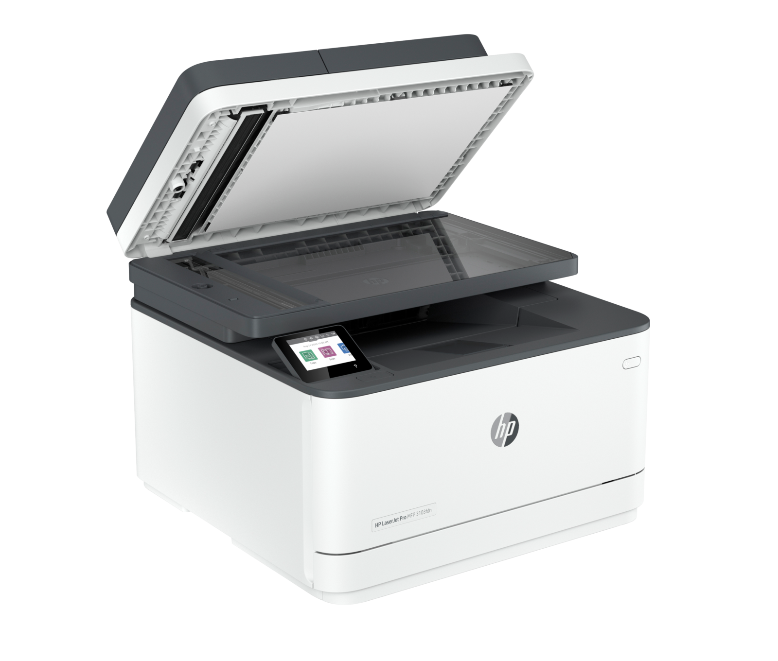 HP LaserJet Pro MFP 3103fdn Printer, Print/Copy/Scan/Fax, Duplex, ADF, Ethernet/USB - Model No: 3G631A