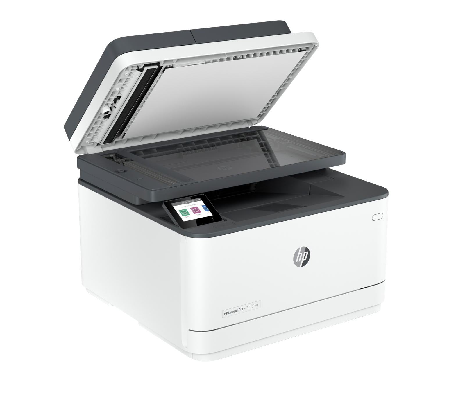 HP LaserJet Pro MFP 3103fdn Printer, Print/Copy/Scan/Fax, Duplex, ADF, Ethernet/USB - Model No: 3G631A