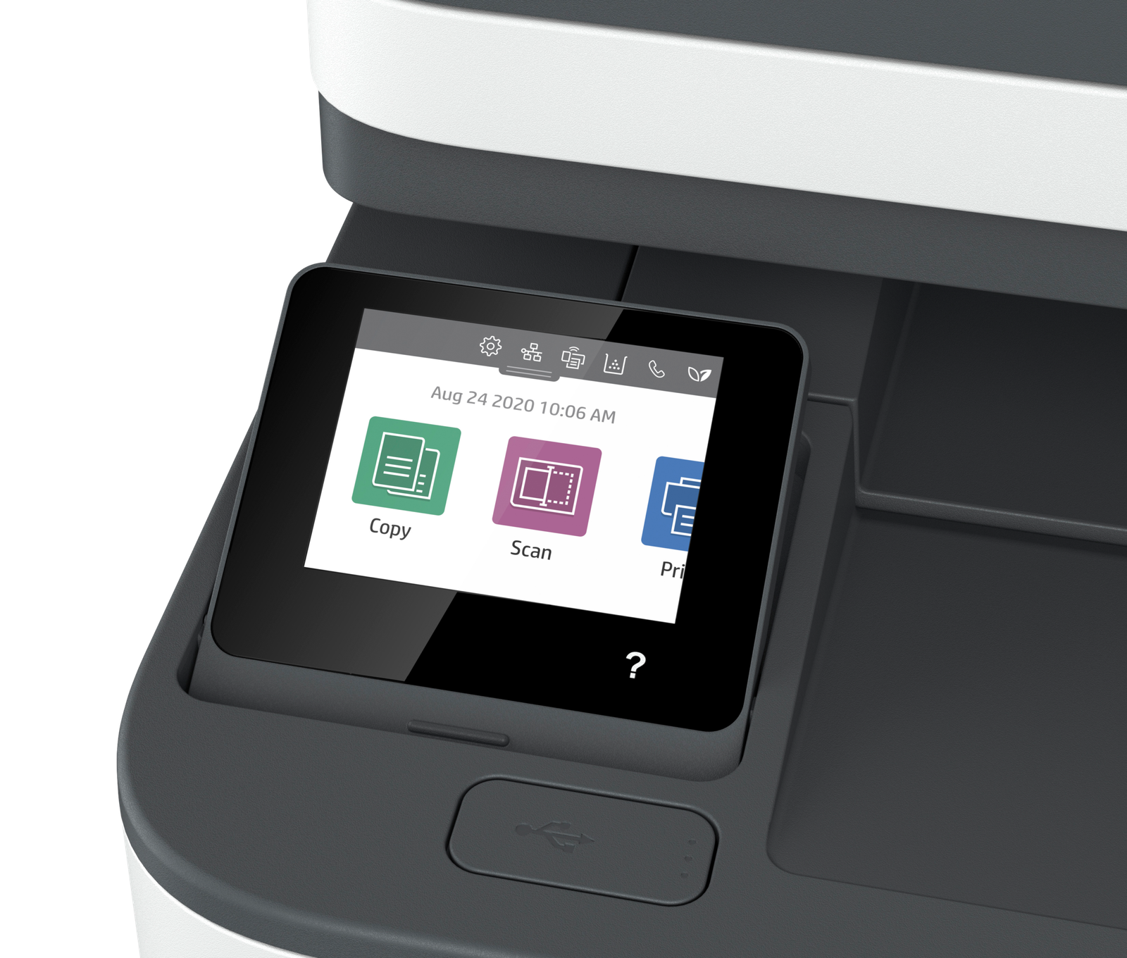 HP LaserJet Pro MFP 3103fdn Printer, Print/Copy/Scan/Fax, Duplex, ADF, Ethernet/USB - Model No: 3G631A - Image 3