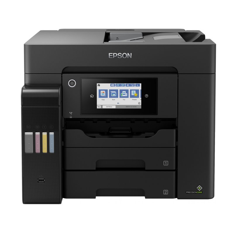 Epson ECOTANK L6570 Ink Tank Printer, Print/Copy/Scan/Fax, Duplex, ADF, Duplex ADF Scanning, Wi-Fi/Ethernet/USB - Model No: C11CJ29403
