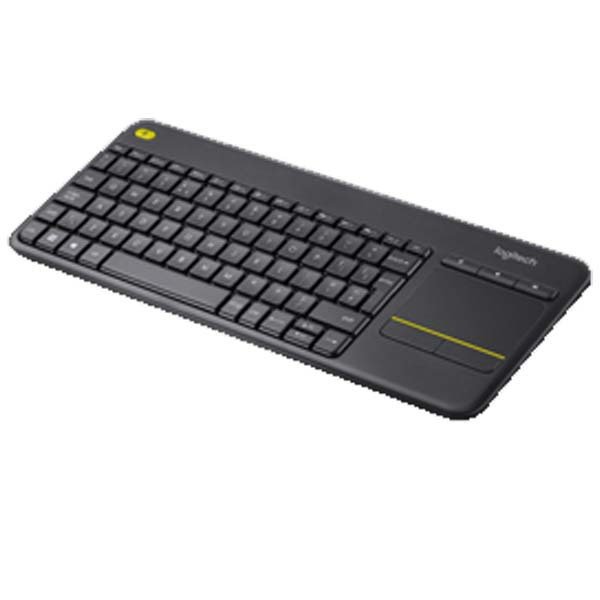 Logitech K400 Plus Wireless Keyboard with Touchpad, Black - Model No: 920-007145