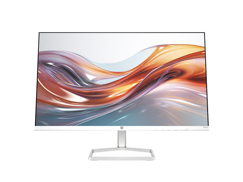 HP 524sa Series 5 23.8" FHD Monitor, Integrated Speakers, White - Model No: 94C36AS