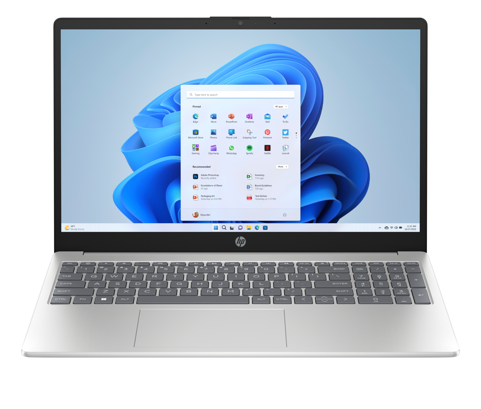 HP 15-fd0154wm, Intel Core Ultra 5 125H, 8GB DDR5 RAM, 512GB SSD, Windows 11 Home, 15.6" FHD IPS Touch Screen - Model No: BZ1W9UA
