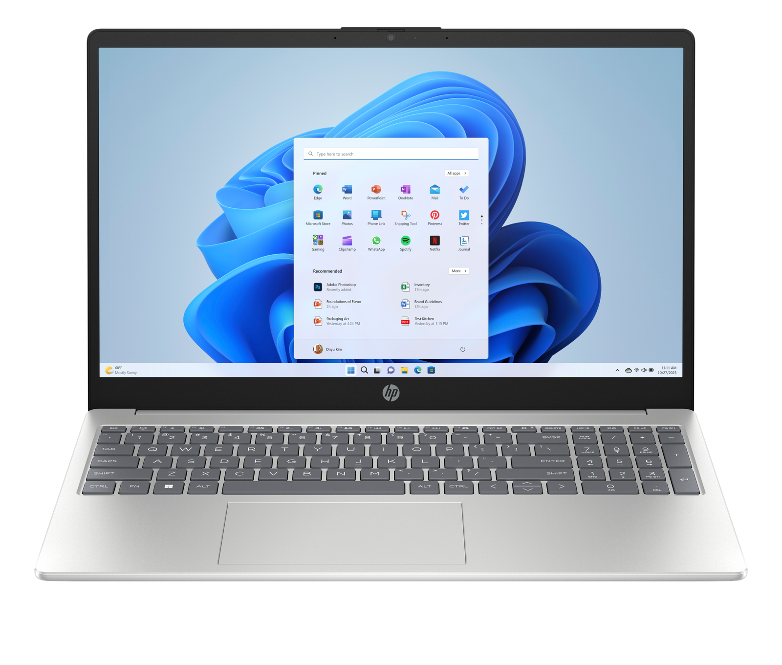 HP 15-fd0154wm, Intel Core Ultra 5 125H, 8GB DDR5 RAM, 512GB SSD, Windows 11 Home, 15.6" FHD IPS Touch Screen - Model No: BZ1W9UA
