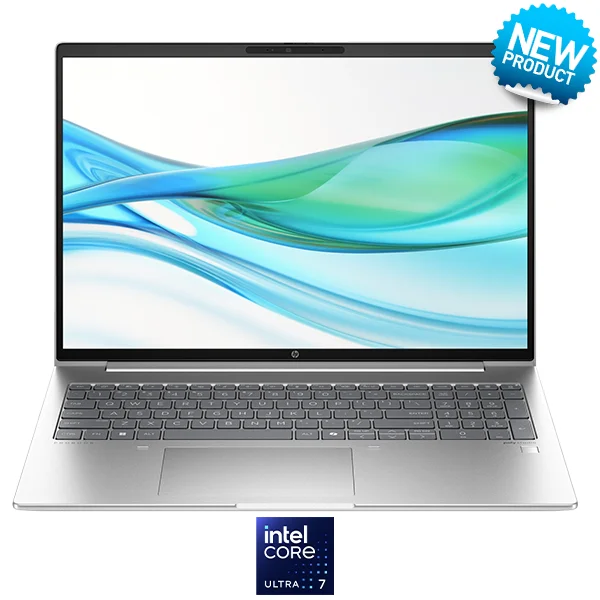 HP ProBook 460 G11 AI PC, Intel Core Ultra 7 155U, 16GB DDR5 RAM, 512GB SSD, FreeDOS, 16" WUXGA - Model No: CT9N1ET
