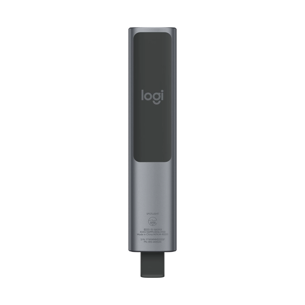 Logitech Spotlight Rechargeable Presentation Remote, Slate - Model No: 910-004861