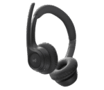 Logitech Zone 300 Bluetooth Headset with Noise Cancelling Mic, Midnight Black