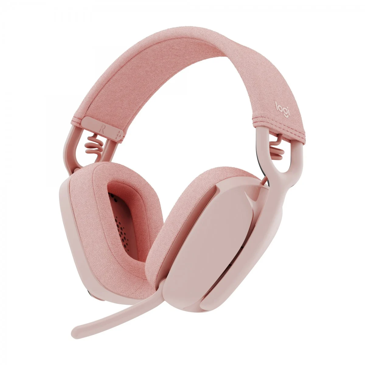 Logitech Zone Vibe 100 Bluetooth Over-ear Headphones, Rose