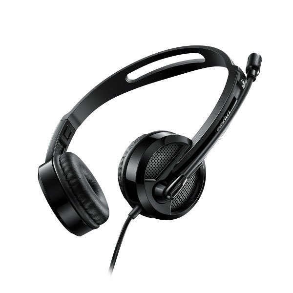 Rapoo H100 Wired Headphone, 3.5mm Jack