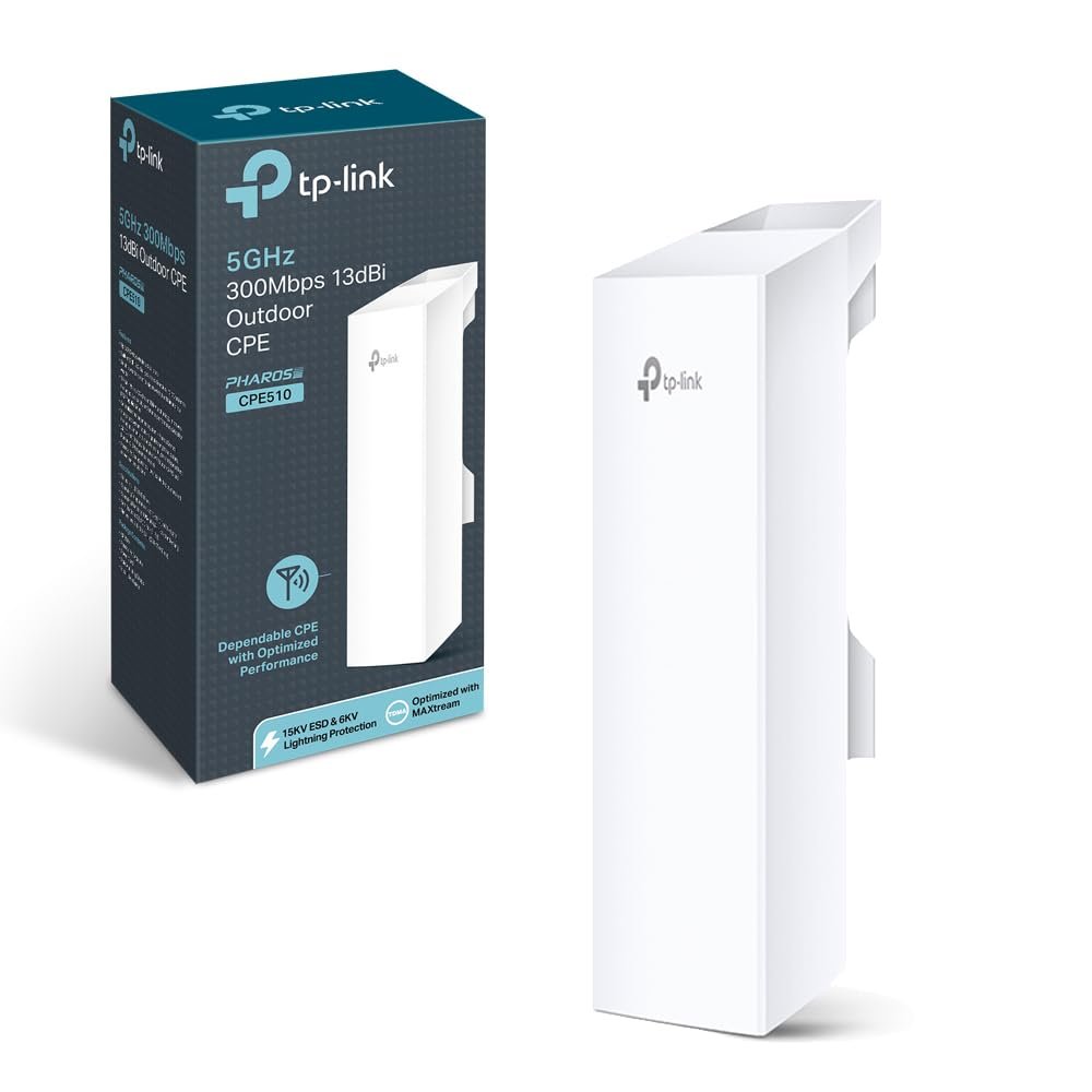 TP-Link 5GHz 300Mbps 13dBi Outdoor CPE - Model No: TL-CPE510
