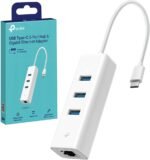 TP-Link USB 3.0 to 3-Port Hub & Gigabit Ethernet Adapter - Model No: TL-UE330