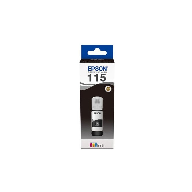 Epson 115 Black Ink Cartridge 70ml - for L8160, L8180 - Model No: C13T07C14A