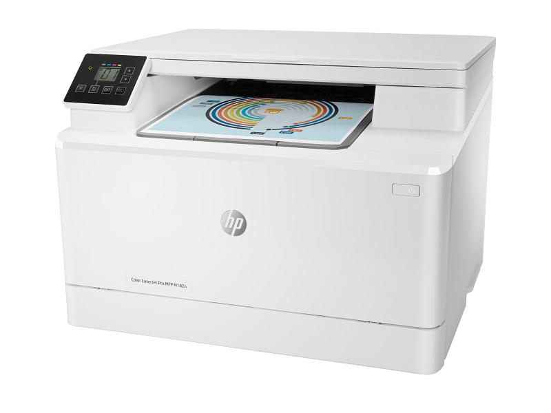 HP Color LaserJet Pro MFP M182n Printer, Print/Copy/Scan, Ethernet/USB - Model No: 7KW54A - Image 2