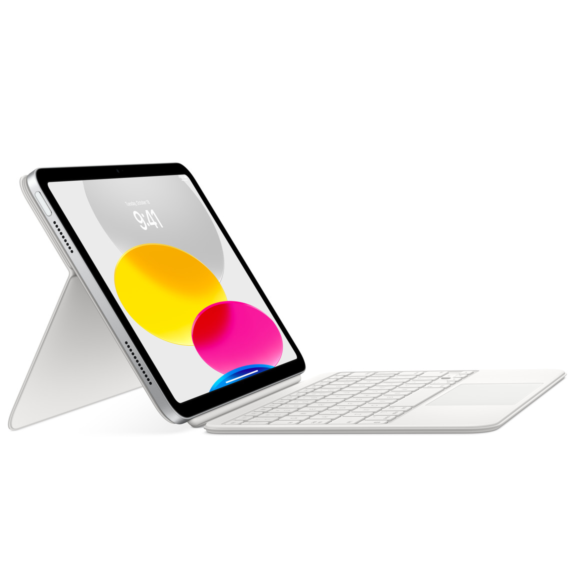 Apple Magic Keyboard Folio White, compatible with iPad A16 and iPad 10th Gen (MQDP3LL/A) - Image 3
