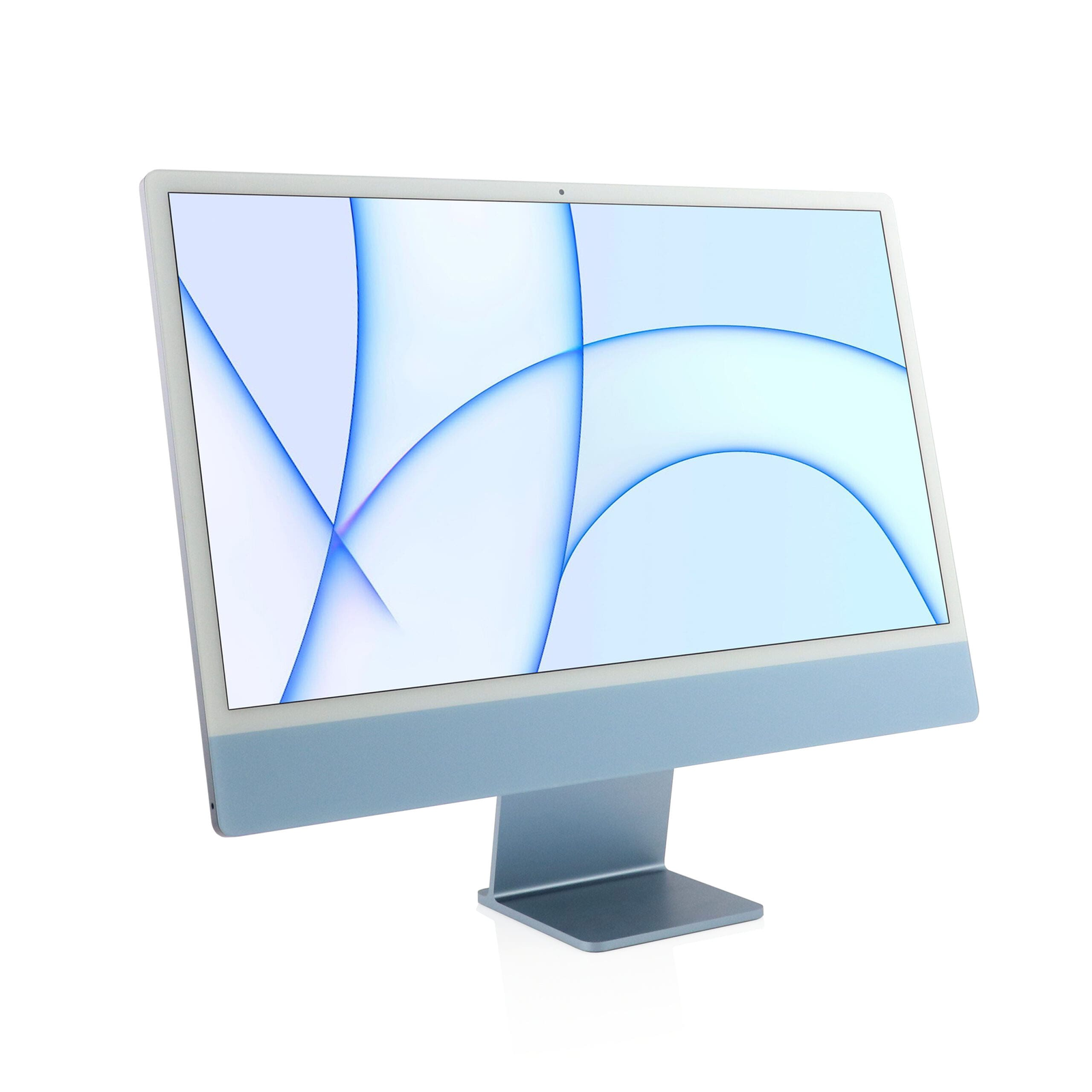 Apple iMac M3, 8 core CPU - 10 core GPU, 8GB RAM, 256GB SSD, 24 inch 4.5K Retina Display, Blue (MQRQ3X/A)