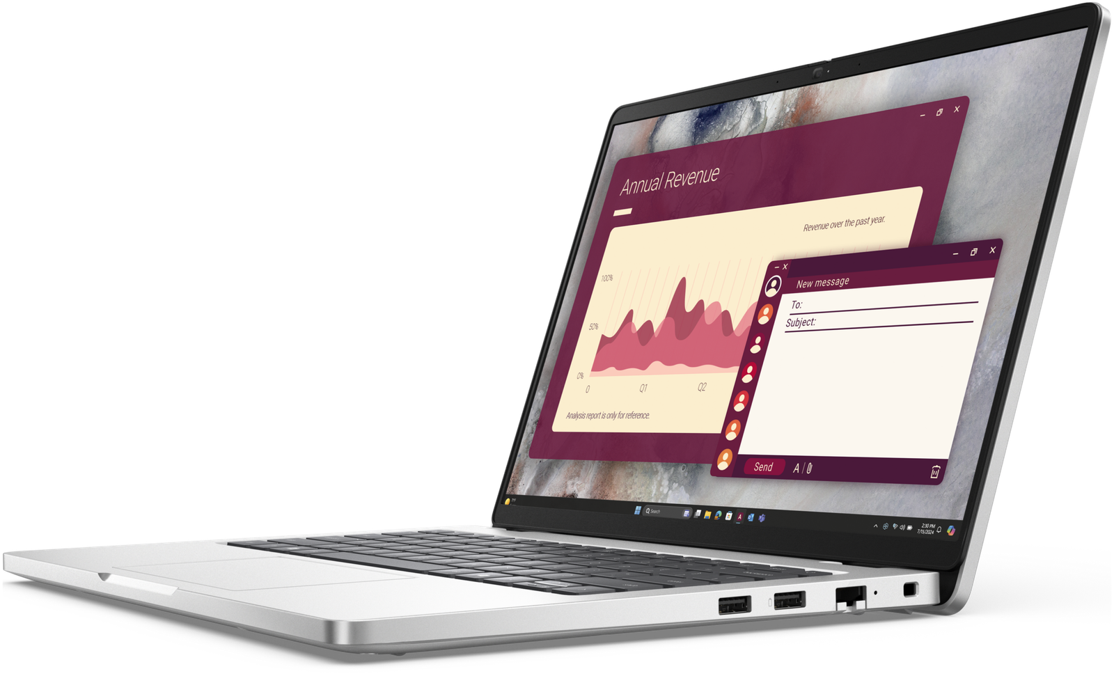 Dell Pro 14 PC14250 - Intel Core Ultra 7 255U, 16GB RAM, 512GB SSD, 14" FHD+, Ubuntu (Model: PC14250U716GUS-2644) - Image 3