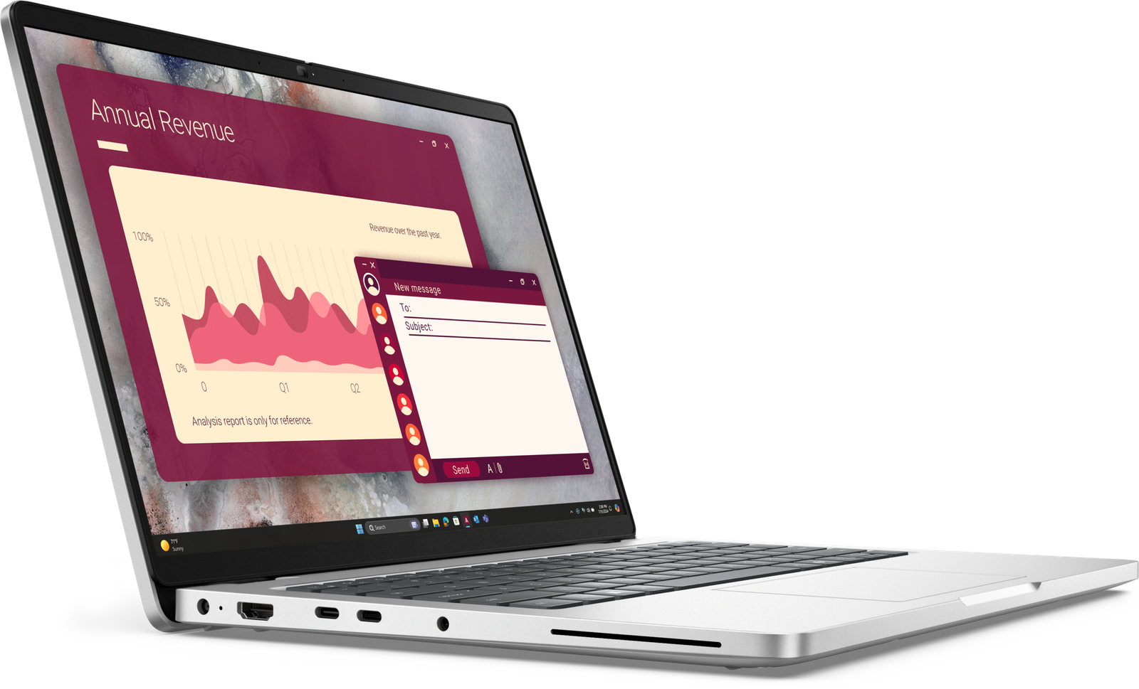 Dell Pro 14 PC14250 - Intel Core Ultra 7 255U, 16GB RAM, 512GB SSD, 14" FHD+, Ubuntu (Model: PC14250U716GUS-2644) - Image 2