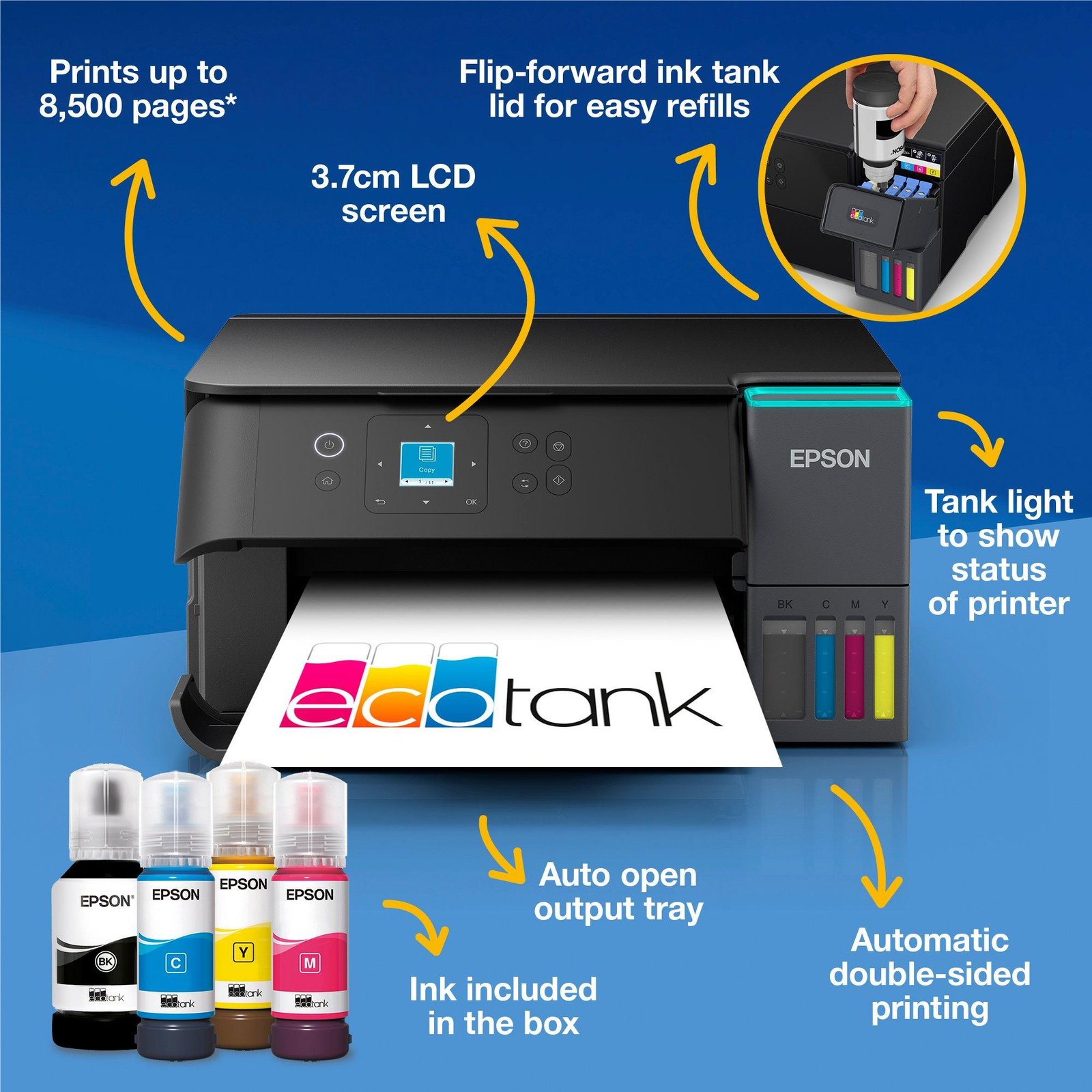 Epson L4360 EcoTank Printer - Image 2